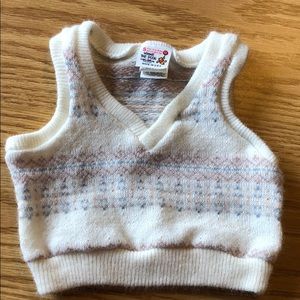 Cute Vintage Boys Knit Vest
